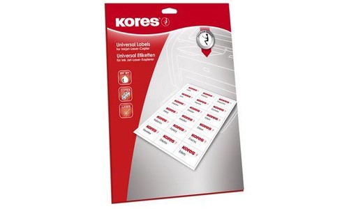 Kores universal etiketten - universal,