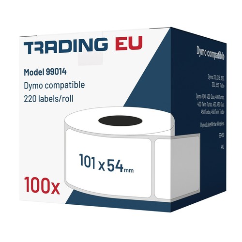 100x label kompat dymo - zu,