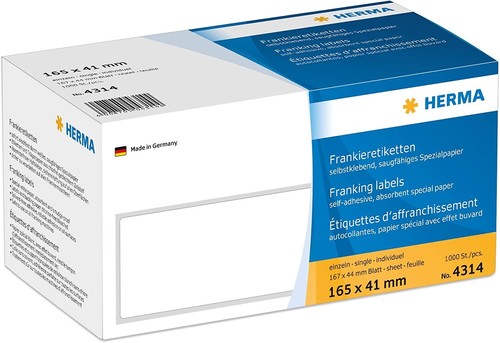 Herma 4314 frankieretiketten - herma,