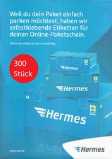300 Hermes Versandetiketten