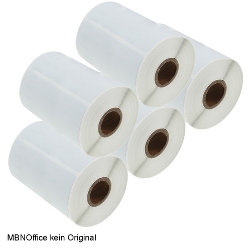 2500 etiketten 100x100 - 2500,