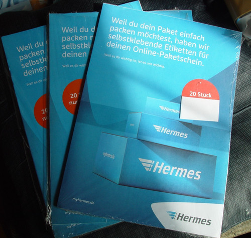 Original hermes etiketten - 1x,
