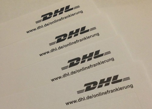 Dhl frankierung online - dhl,