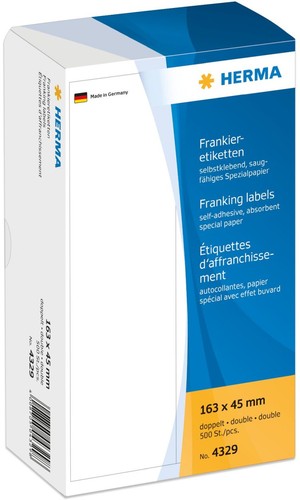 Frankieretiketten doppelt